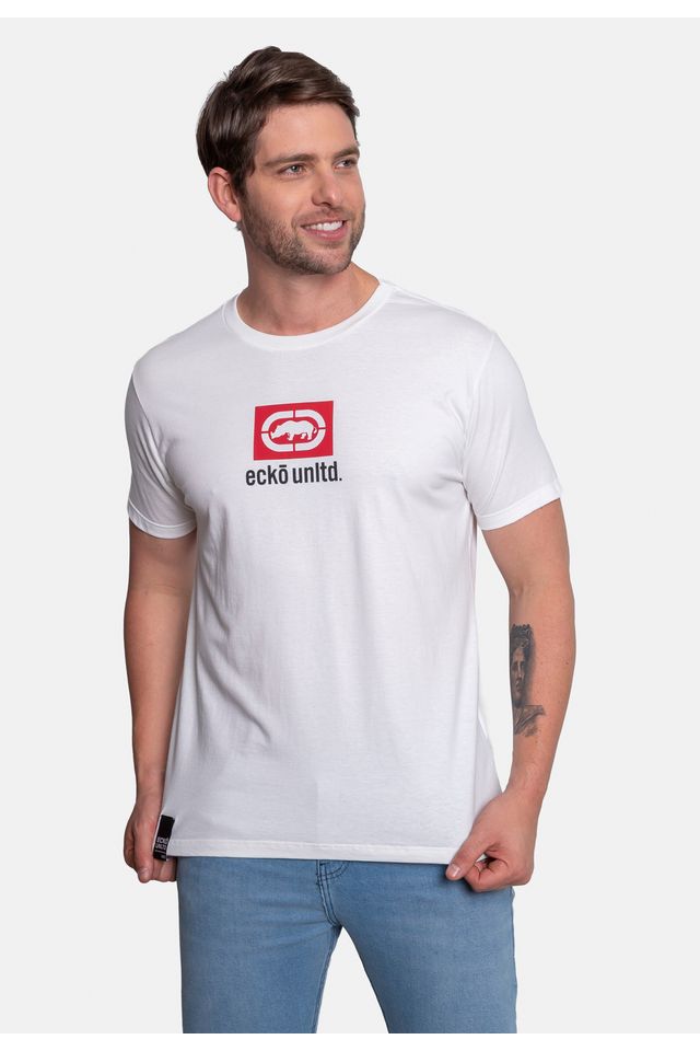 Camiseta-Ecko-Masculina-Box-Branca