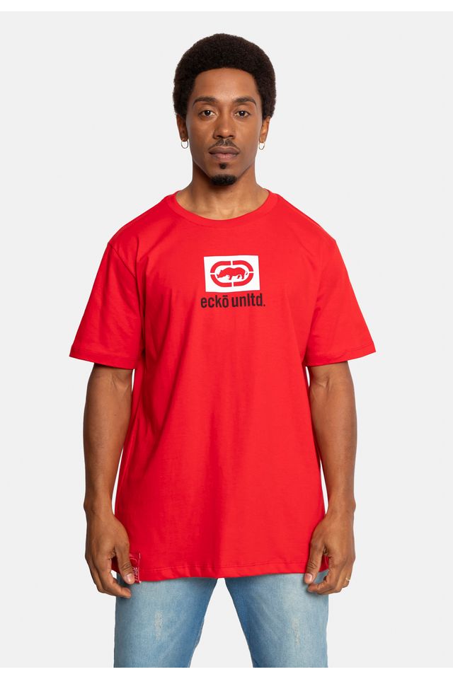 Camiseta-Ecko-Masculina-Box-Vermalha Camiseta-Ecko-Masculina-Box-Vermalha