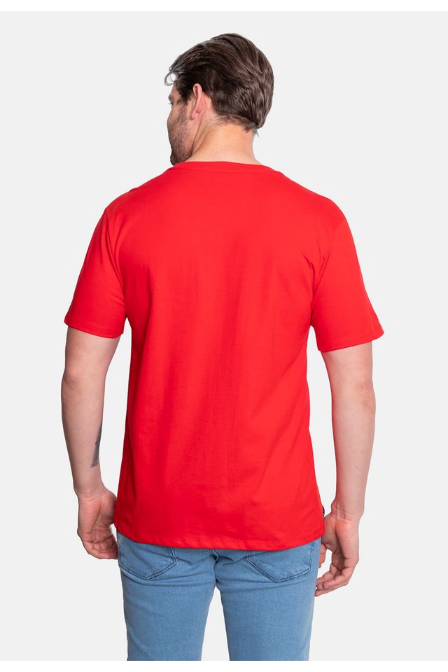 Camiseta-Ecko-Estampada-Vermelha