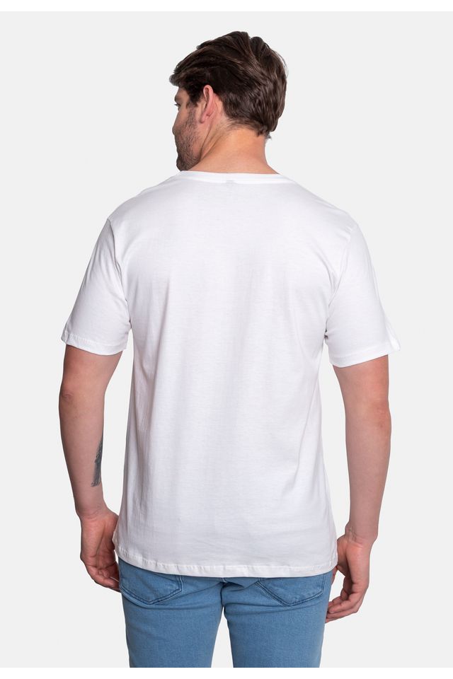 Camiseta-Ecko-Estampada-Branca