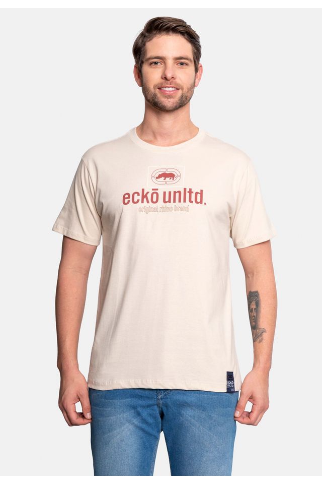 Camiseta-Ecko-Estampada-Areia