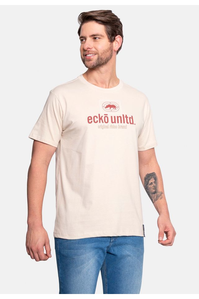 Camiseta-Ecko-Estampada-Areia