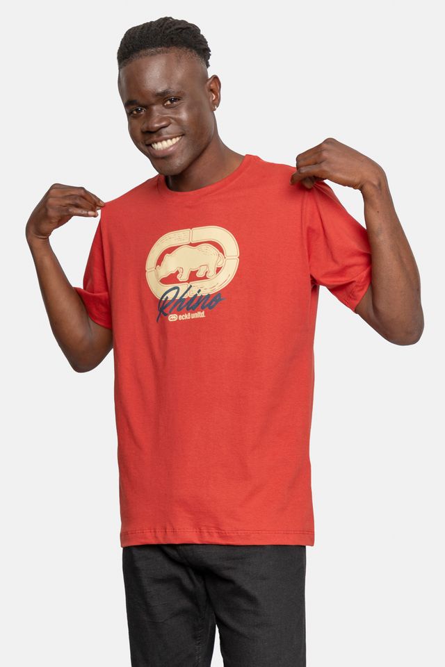 Camiseta-Ecko-Estampada-Vermelha