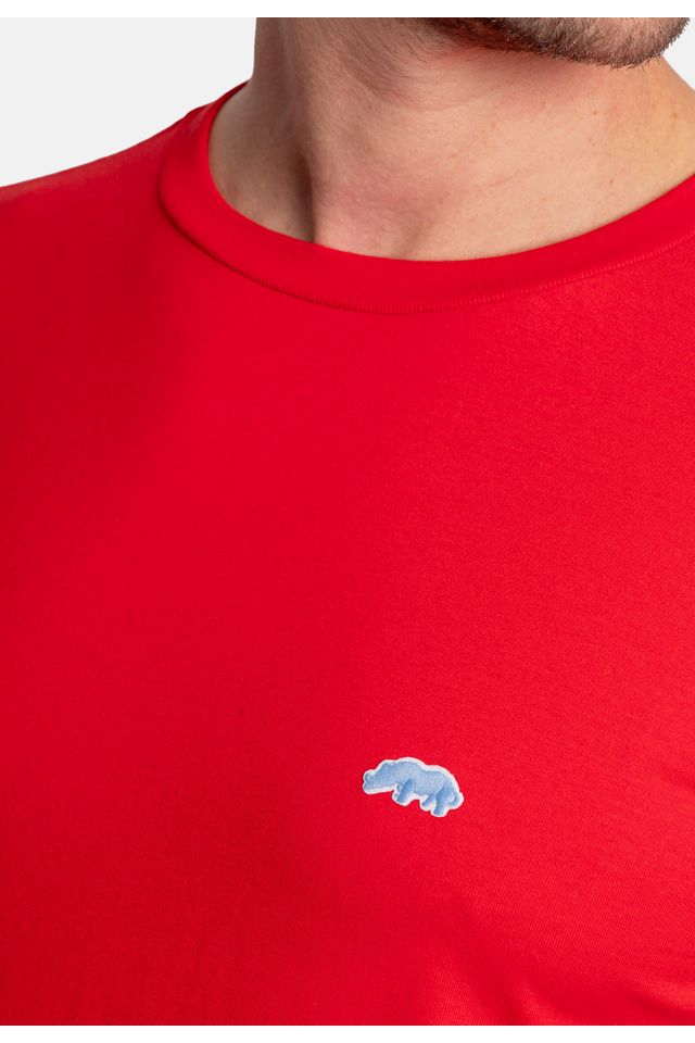 Camiseta-Ecko-Estampada-Vermelha