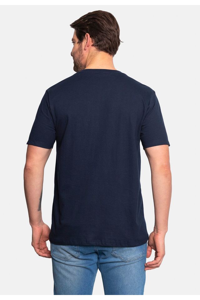 Camiseta-Ecko-Estampada-Azul-Marinho