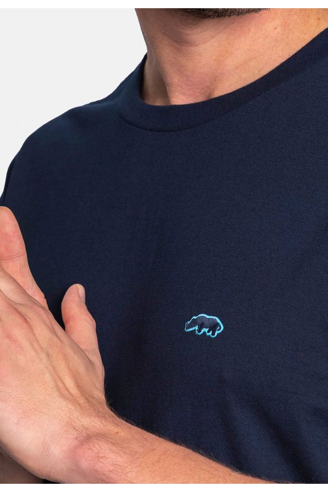 Camiseta-Ecko-Estampada-Azul-Marinho