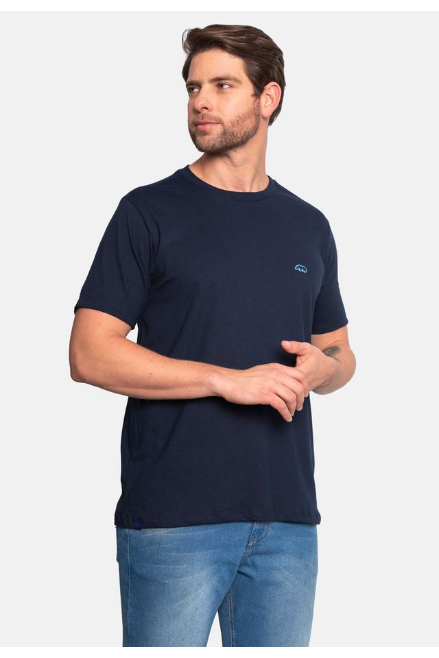 Camiseta-Ecko-Estampada-Azul-Marinho