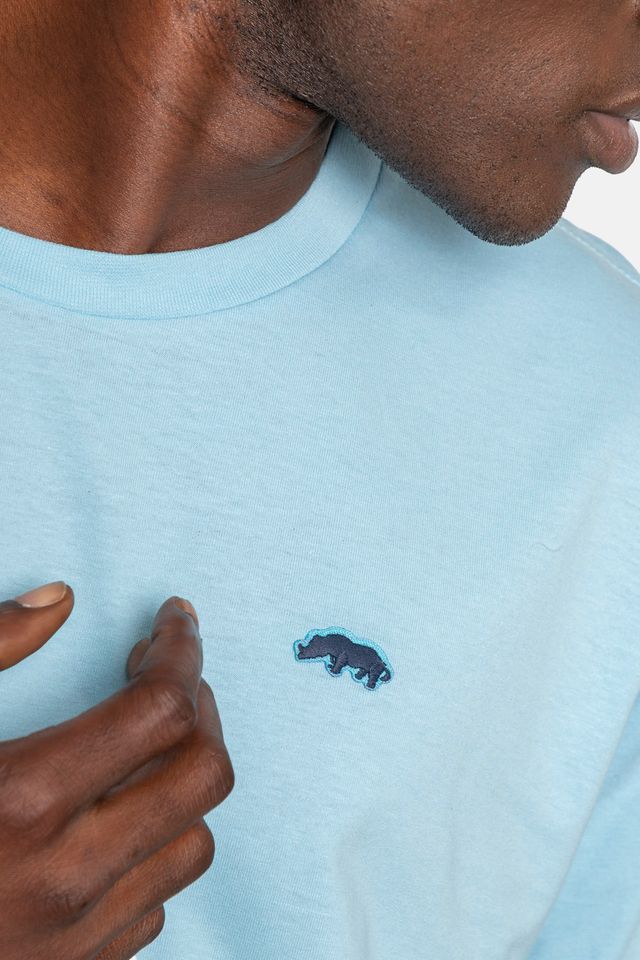 Camiseta-Ecko-Estampada-Azul