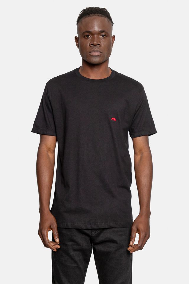 Camiseta-Ecko-Estampada-Preta