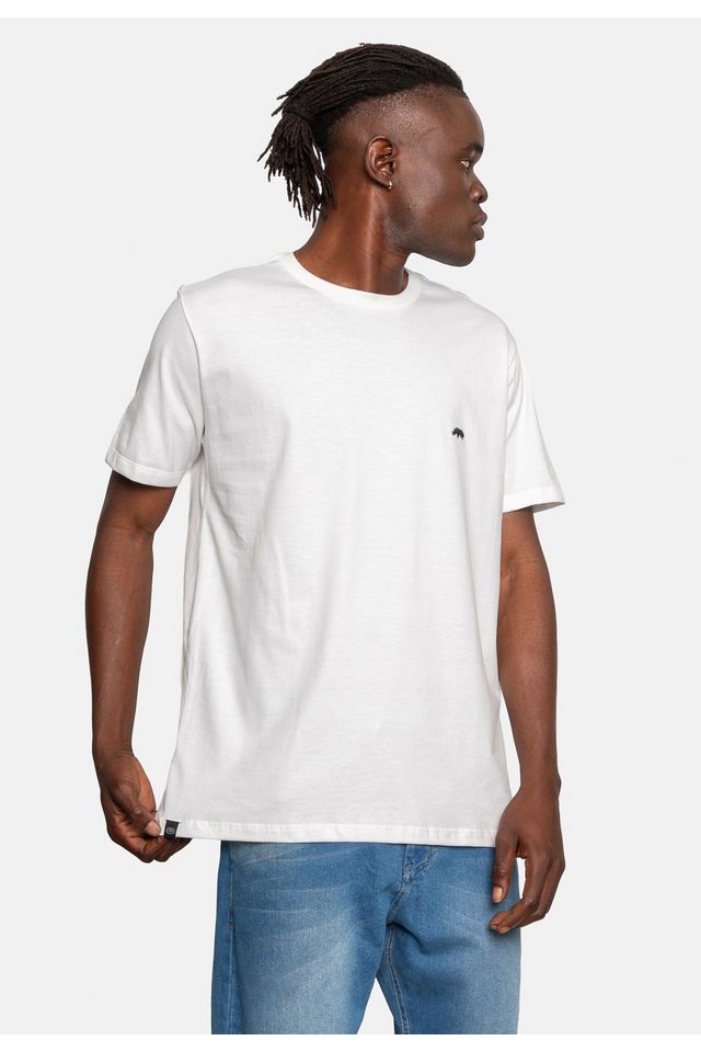 Camiseta-Ecko-Estampada-Branca