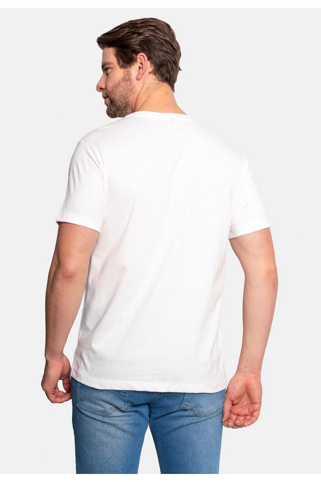 Camiseta-Ecko-Estampada-Branca