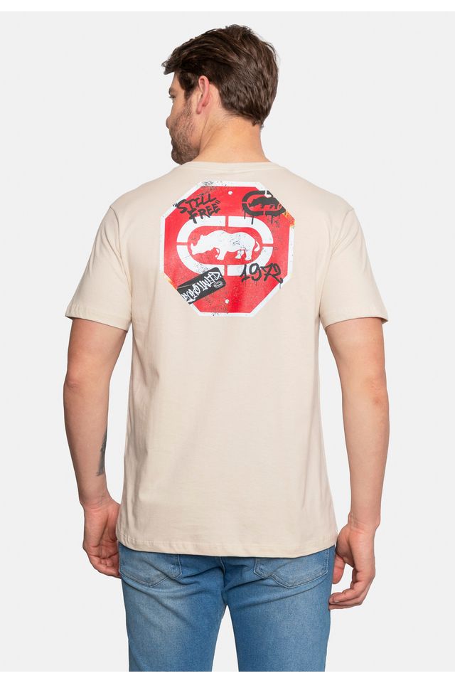 Camiseta-Ecko-Estampada-Areia