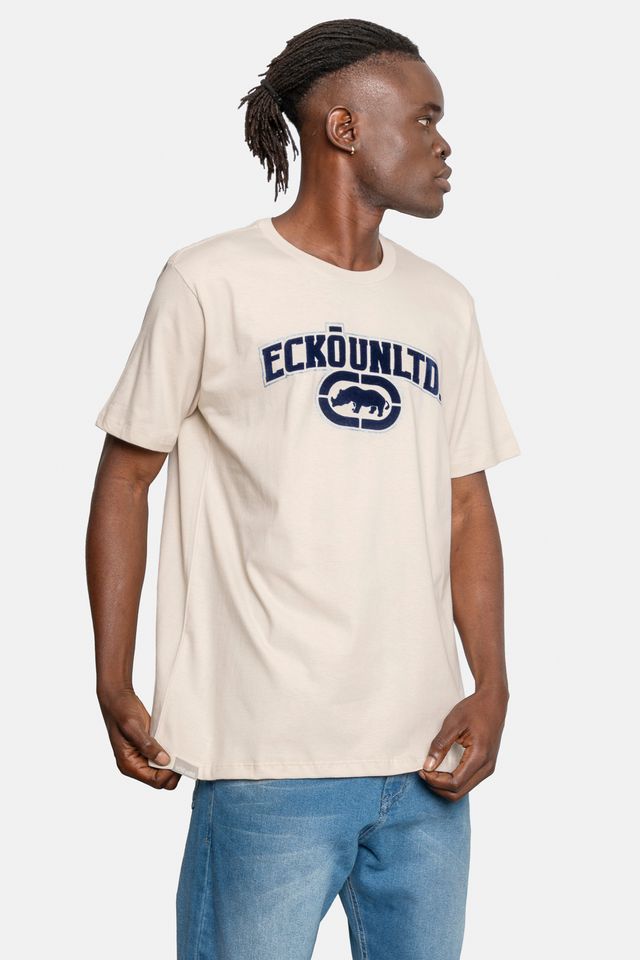 Camiseta-Ecko-Masculina-DM-Areia