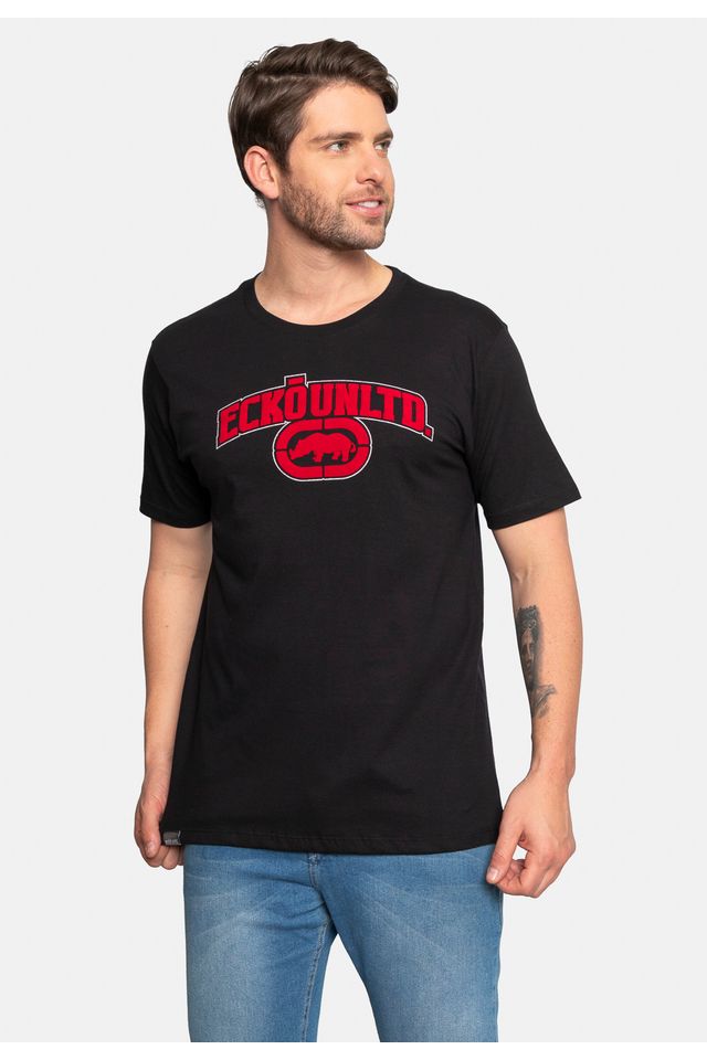 Camiseta-Ecko-Masculina-DM-Preta