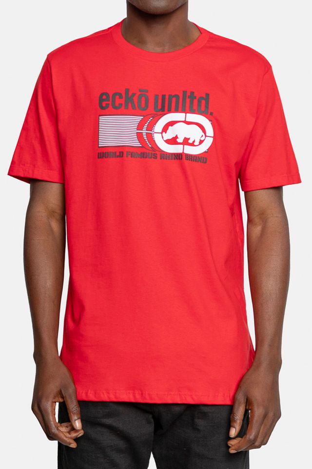 Camiseta-Ecko-Masculina-Liness-Vermalha