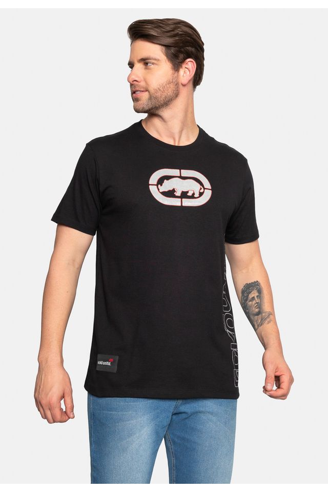 Camiseta-Ecko-Masculina-Disast-Preta
