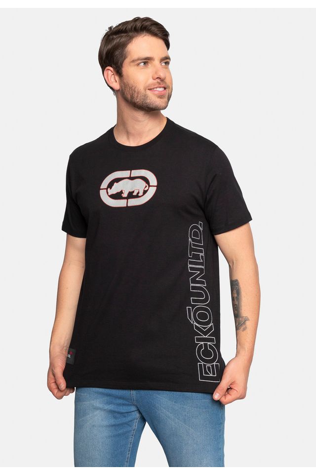Camiseta-Ecko-Masculina-Disast-Preta