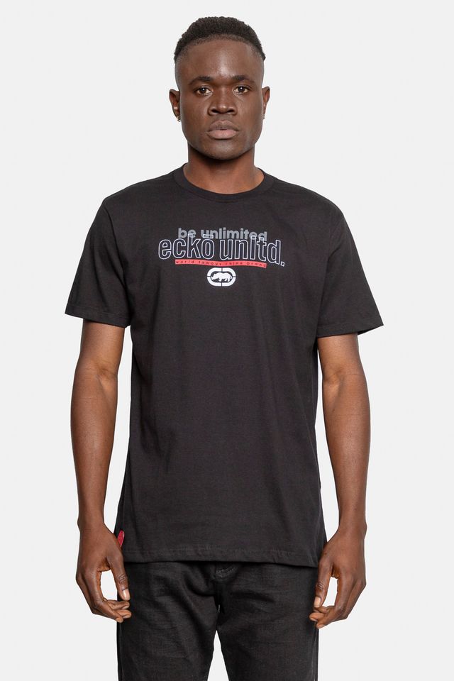 Camiseta-Ecko-Masculina-Streth-Preta