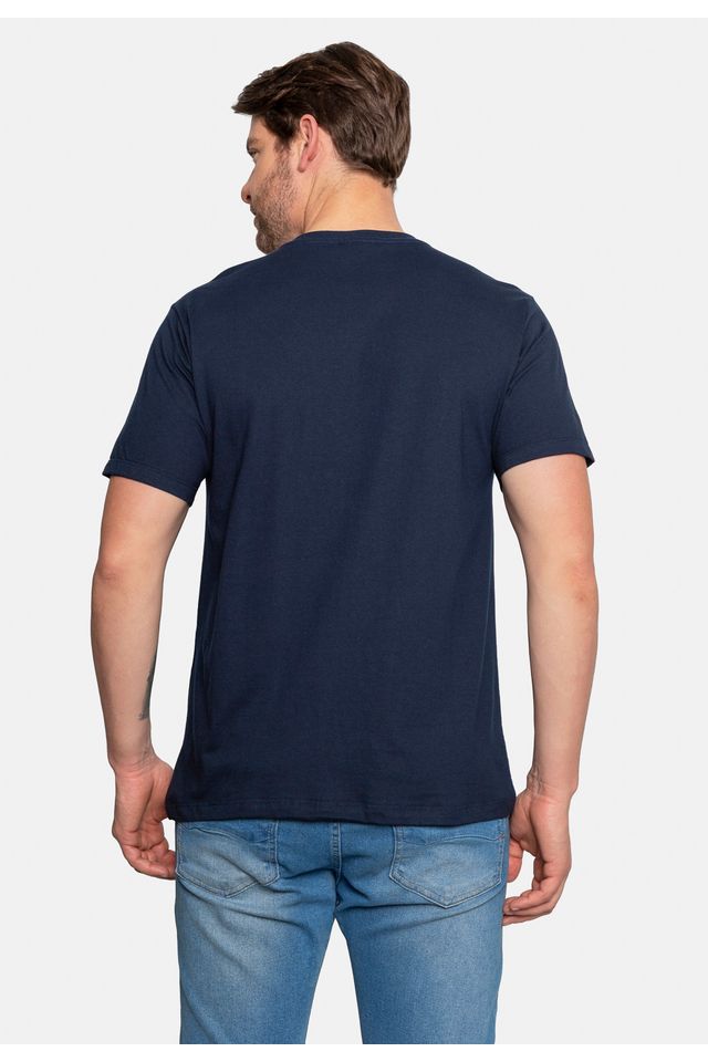 Camiseta-Ecko-Masculina-Streth-Marinho