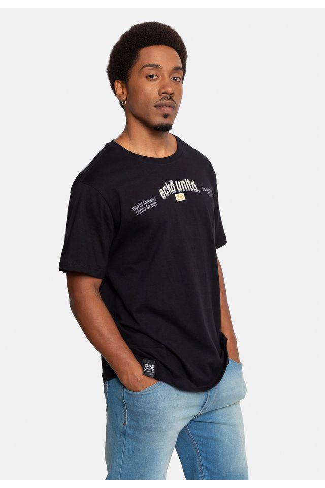 Camiseta-Ecko-Masculina-Minimals-Preta