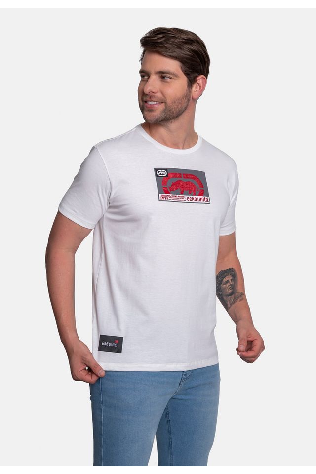 Camiseta-Ecko-Masculina-Galaxy-Branca
