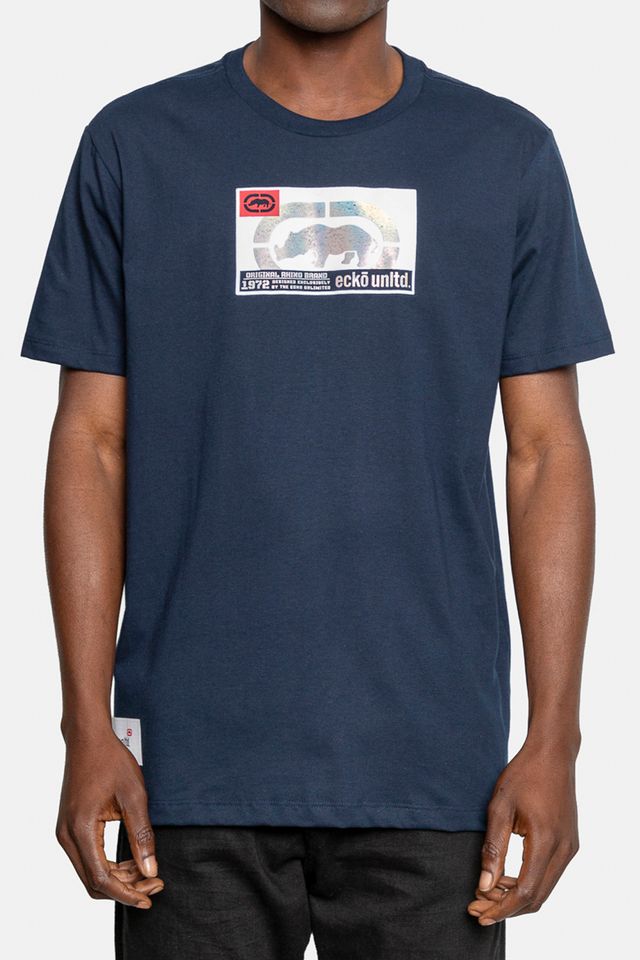 Camiseta-Ecko-Masculina-Galaxy-Marinho