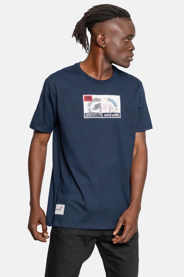 Camiseta-Ecko-Masculina-Galaxy-Marinho