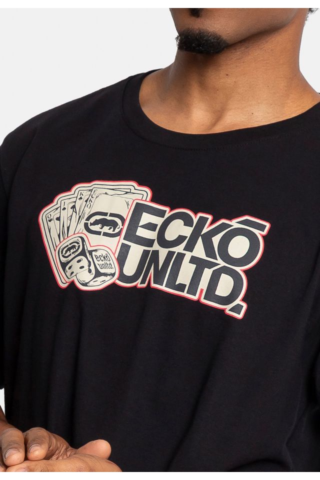 Camiseta-Ecko-Masculina-Poker-Preta