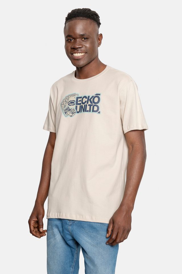 Camiseta-Ecko-Masculina-Poker-Areia