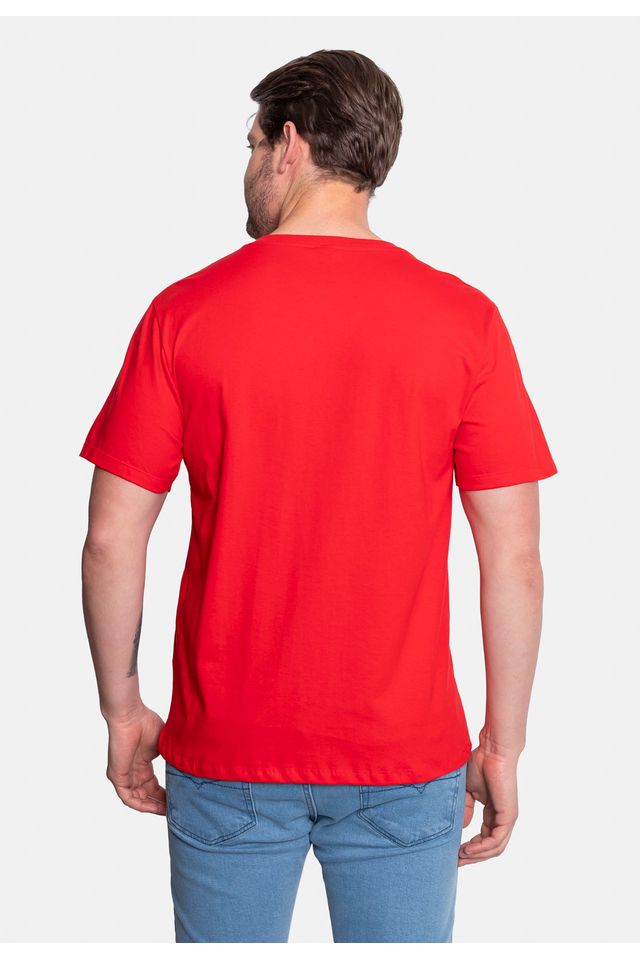 Camiseta-Ecko-Masculina-Vermelha