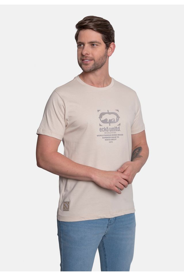 Camiseta-Ecko-Masculina-Epic-Areia