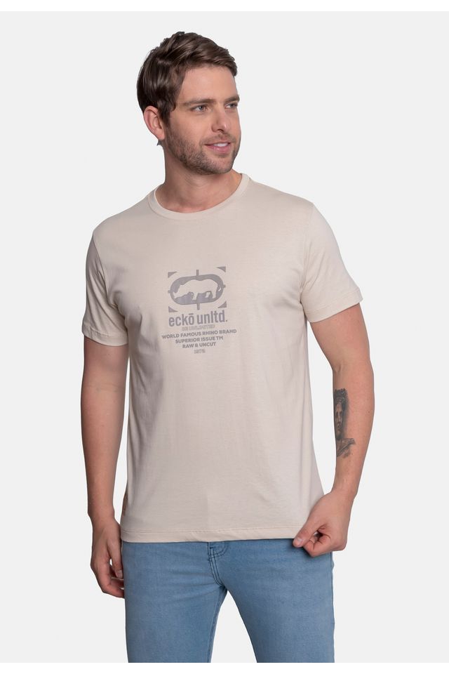 Camiseta-Ecko-Masculina-Epic-Areia