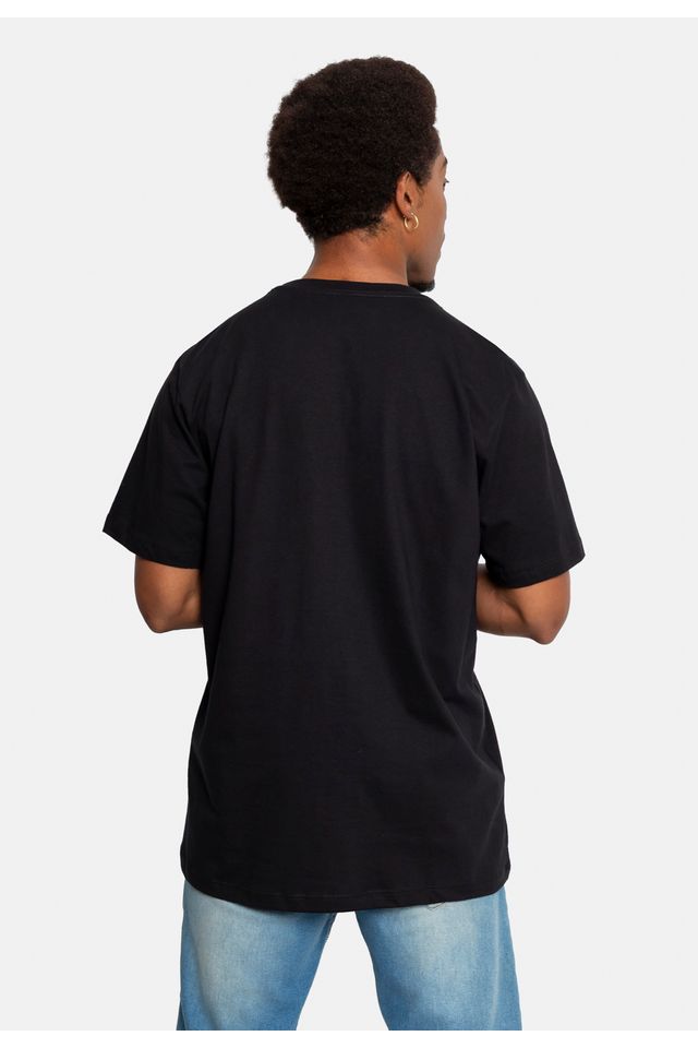 Camiseta-Ecko-Masculina-Lables-Preta