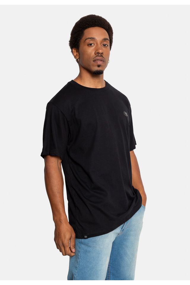 Camiseta-Ecko-Estampada-Preta