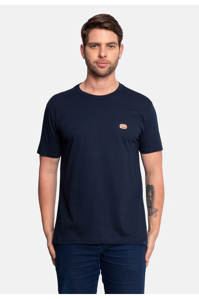 Camiseta-Ecko-Estampada-Azul-Marinho Camiseta-Ecko-Estampada-Azul-Marinho