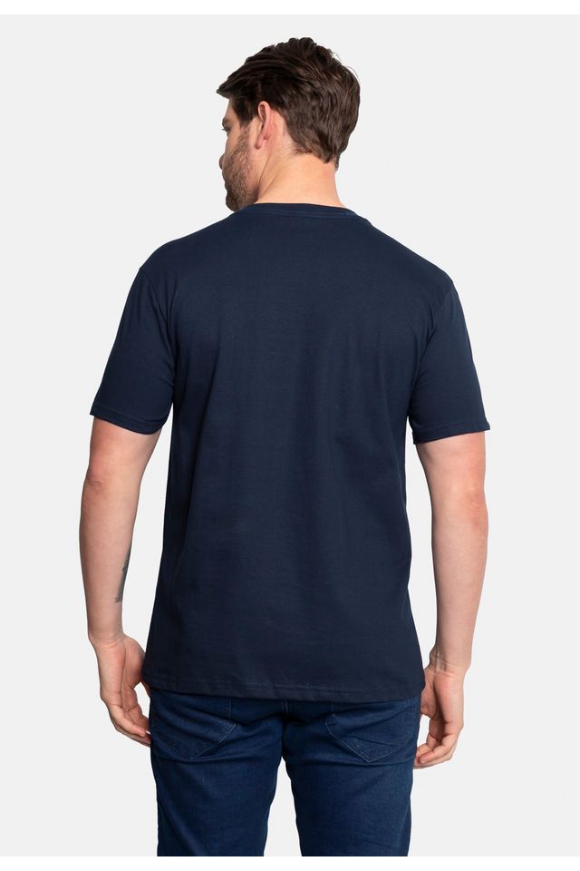 Camiseta-Ecko-Estampada-Azul-Marinho