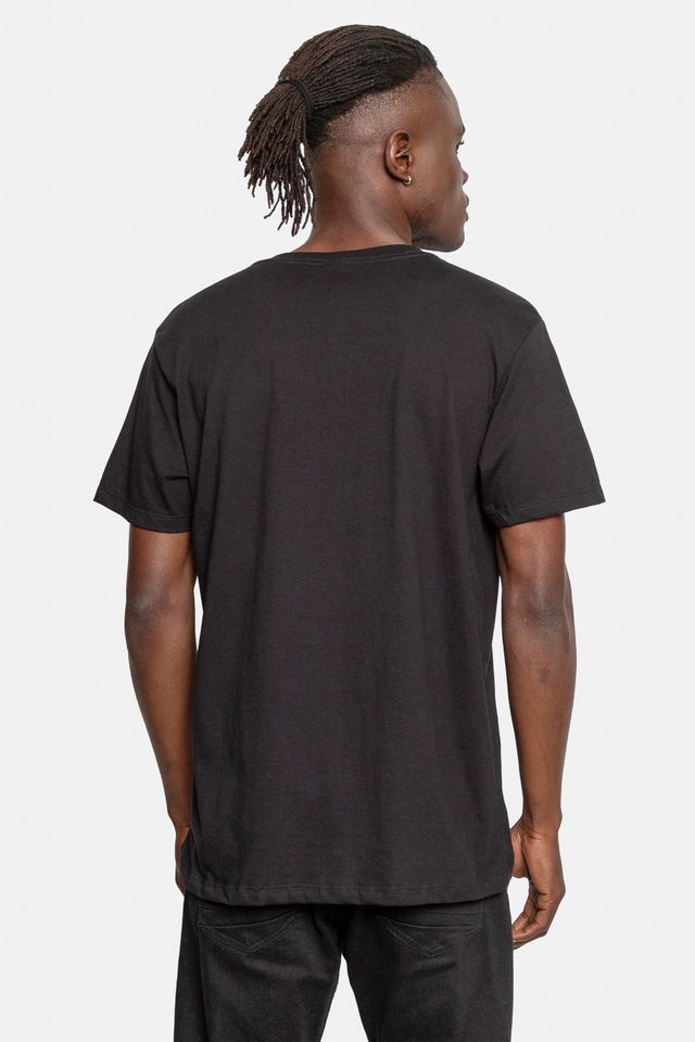 Camiseta-Ecko-Estampada-Preta