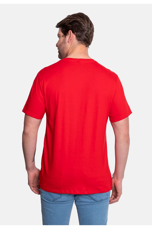 Camiseta-Ecko-Masculina-Vermelha