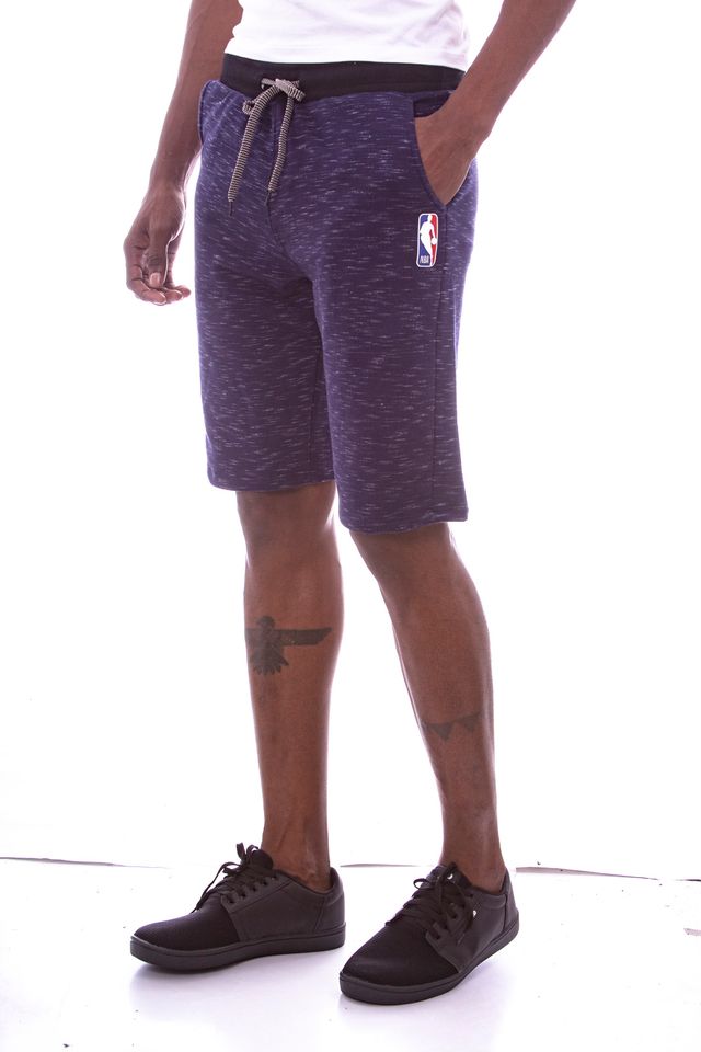 Bermuda-NBA-Moletom-Mini-Logo-Azul-Marinho-Mescla