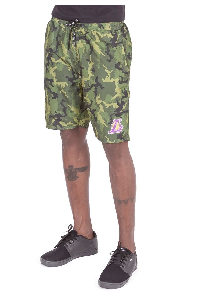 Bermuda-NBA-Sintetica-Camuflada-Los-Angeles-Lakers-Verde