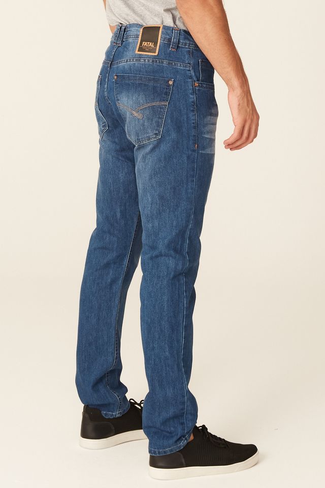 Calca-Jeans-Fatal-Regular-Azul