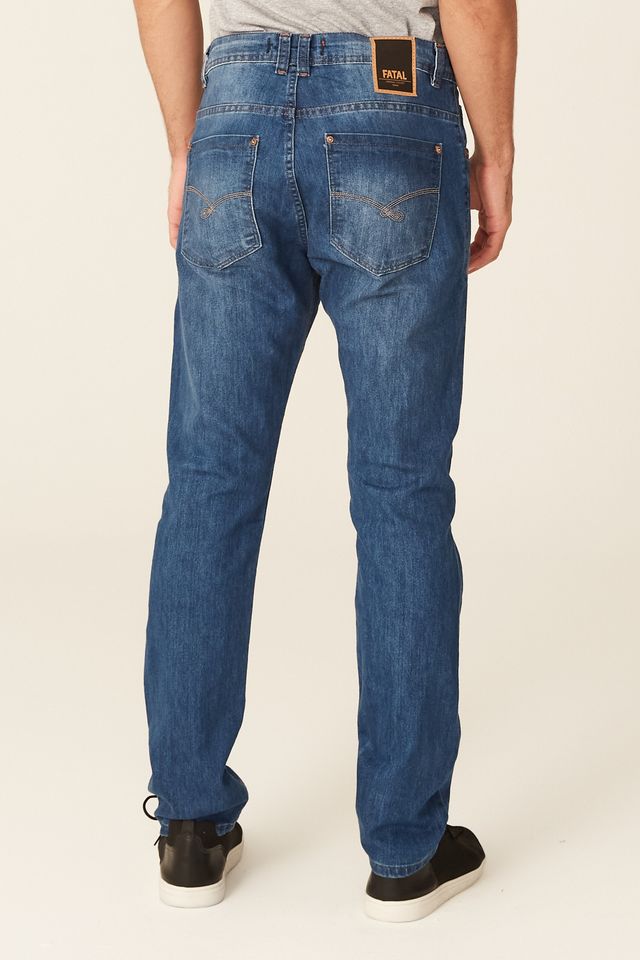 Calca-Jeans-Fatal-Regular-Azul