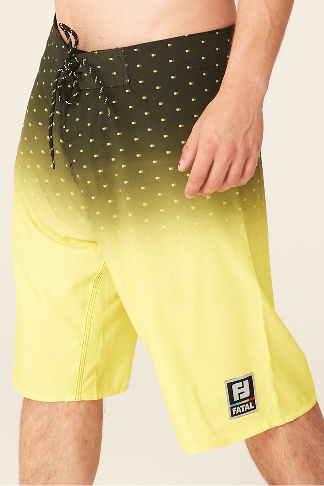 Boardshort-Fatal-Sublimado-Amarelo