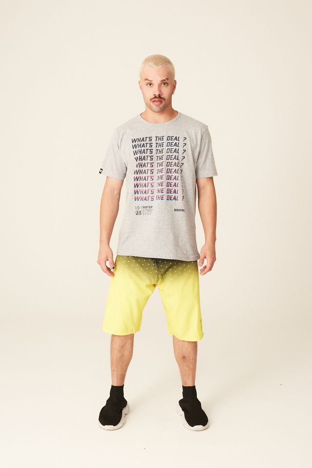 Boardshort-Fatal-Sublimado-Amarelo