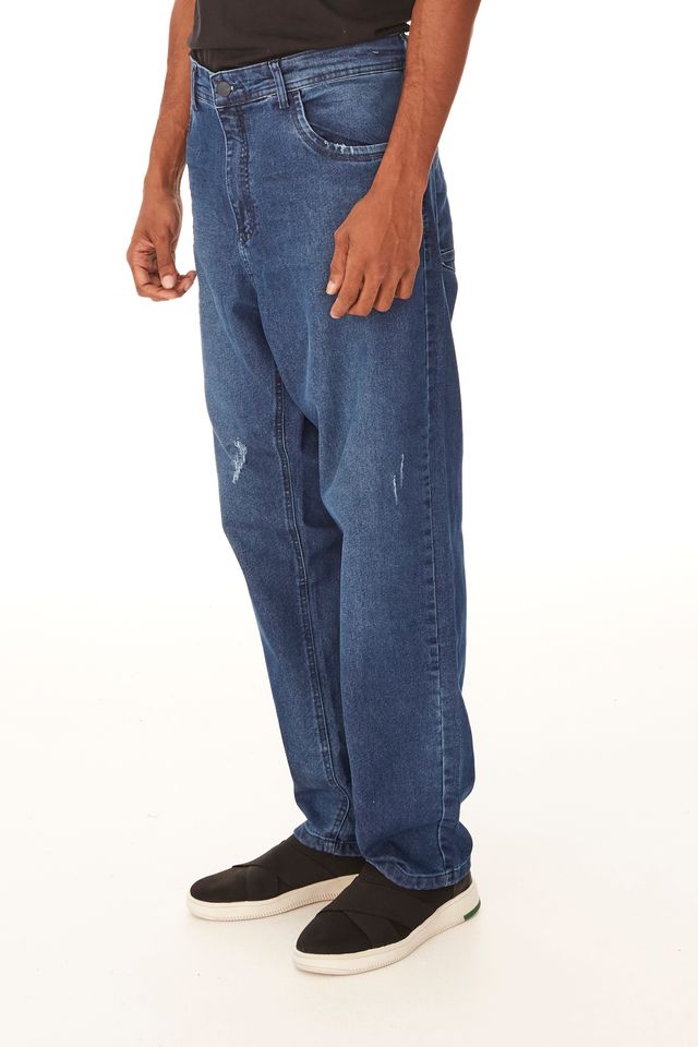Calca-Jeans-Fatal-Plus-Size-Slim-Azul