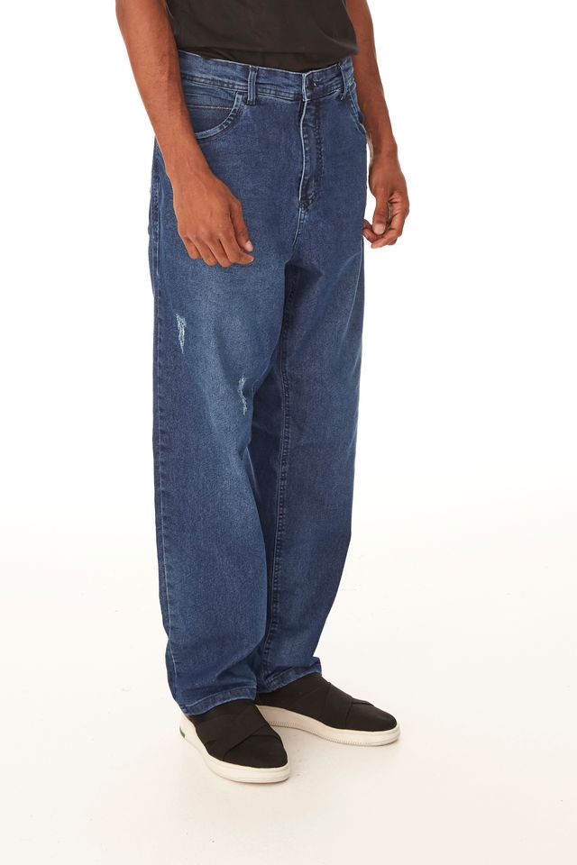 Calca-Jeans-Fatal-Plus-Size-Slim-Azul