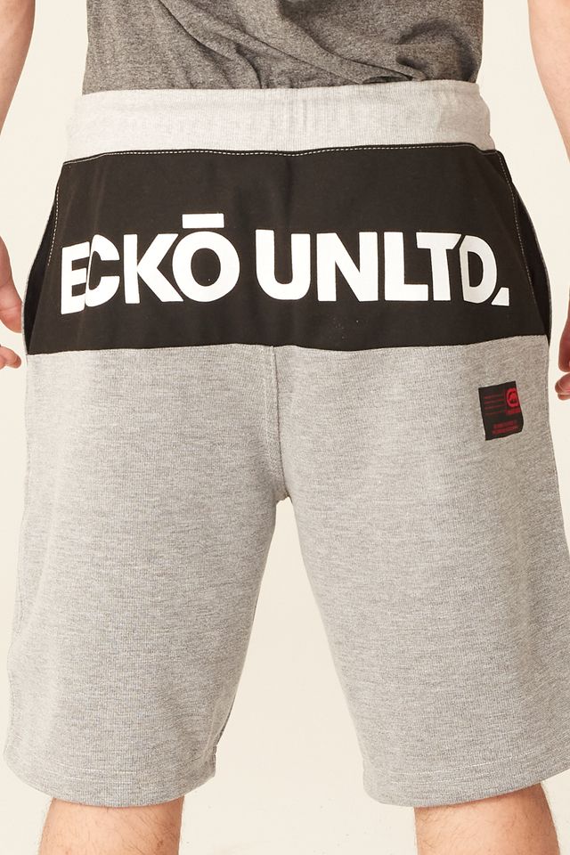 Bermuda-Ecko-Moletom-Cinza-Mescla