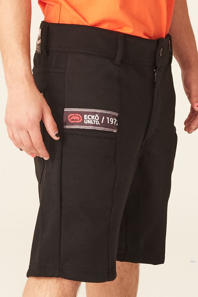 Bermuda-Ecko-Walkshort-Preta