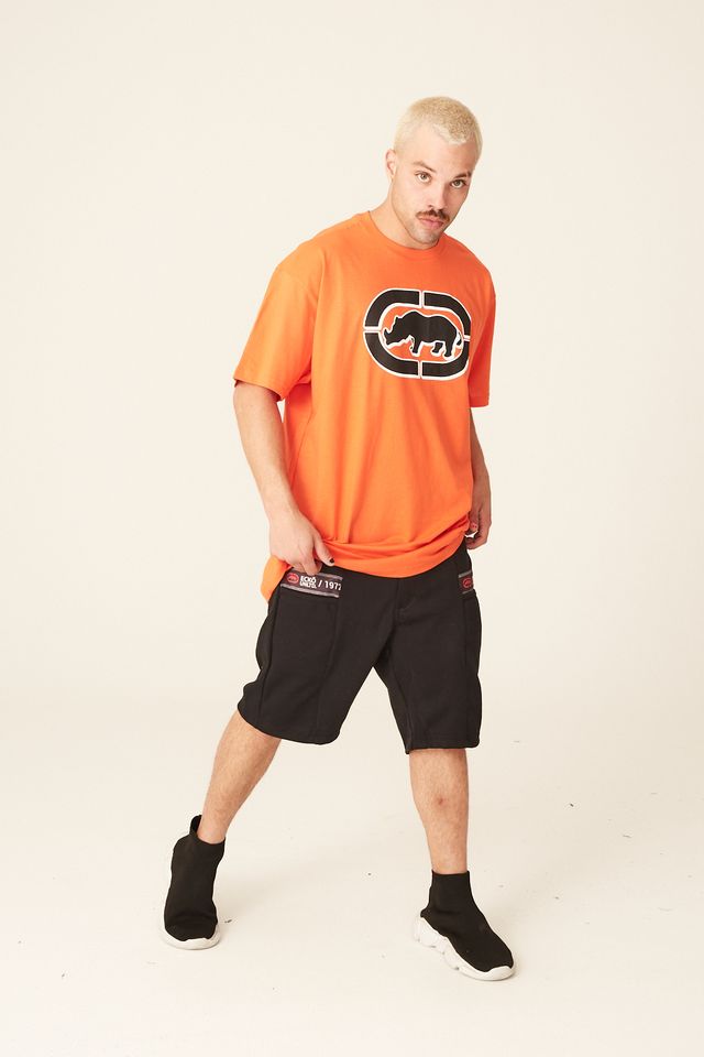 Bermuda-Ecko-Walkshort-Preta