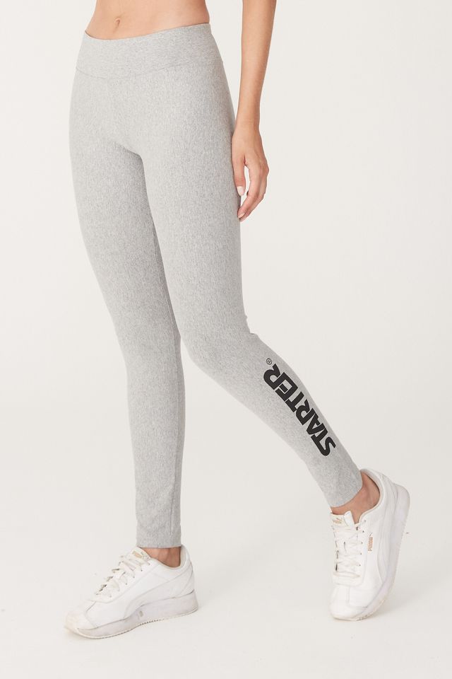 Calca-Starter-Legging-Feminina-Cinza-Mescla